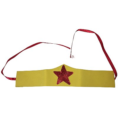 Tiara Mulher Maravilha EVA