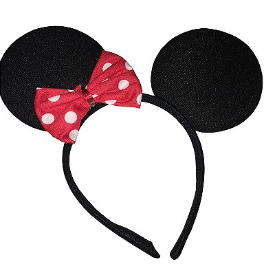 Tiara Minnie Laço Lateral