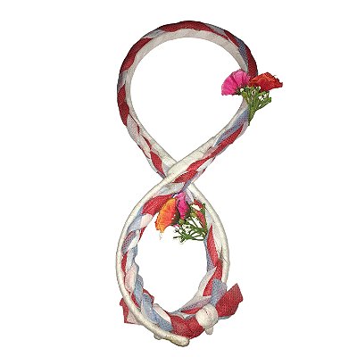 Tiara Trança TNT Flor