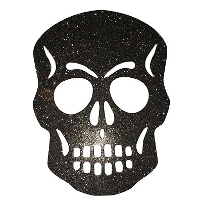 Quadro Caveira Brilho