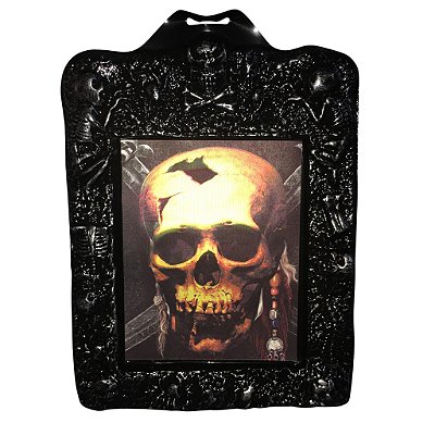 Quadro Halloween Caveira