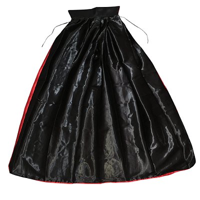 Capa Drácula Adulto Cetim Dupla