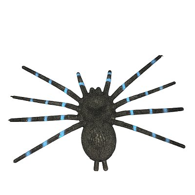 Aranha Veludo Grande Brilhante