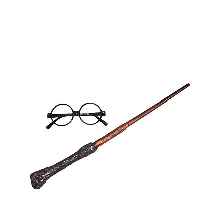 Kit Varinha e Óculos Harry Potter