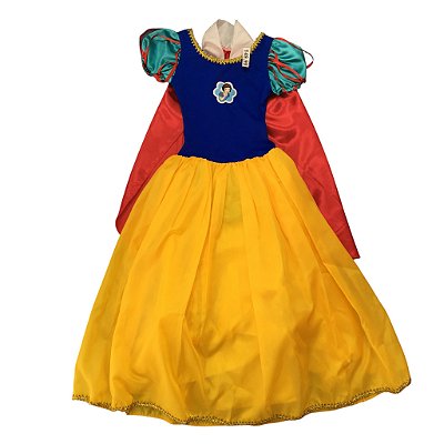 Fantasia Infantil Feminina Branca de Neve LX Lj