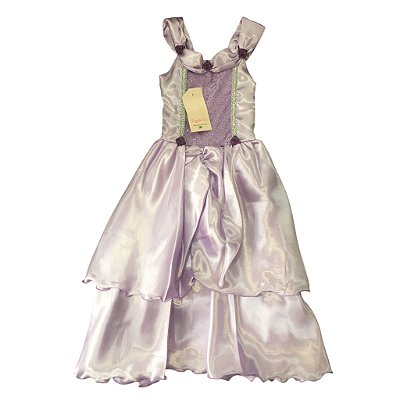 Fantasia Infantil Feminina Rapunzel 107