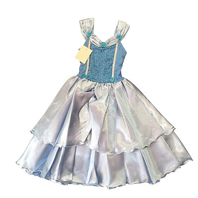 Fantasia Infantil Feminina Princesa Cinderela FF