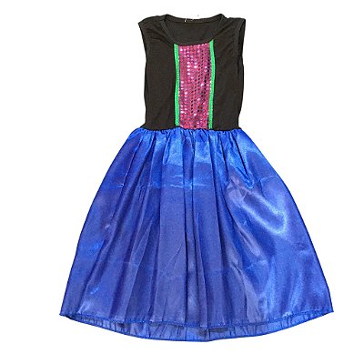 Fantasia Infantil Feminina Anna Regata