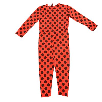 Fantasia Infantil Feminina Macacão LadyBug