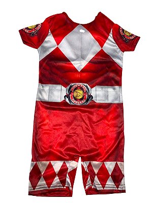 Power Rangers Vermelho Curto (A2)