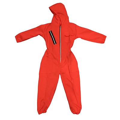 Fantasia Infantil Masculino Macacão La Casa de Papel