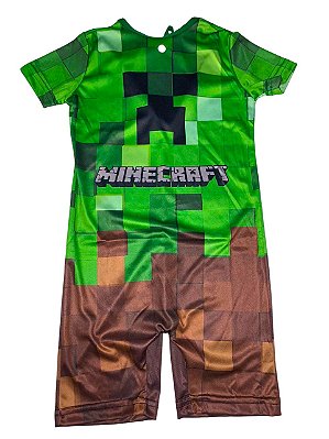 Minecraft Macacão Curto (A21)