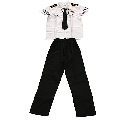 Fantasia Infantil Masculino Capitão Aéreo