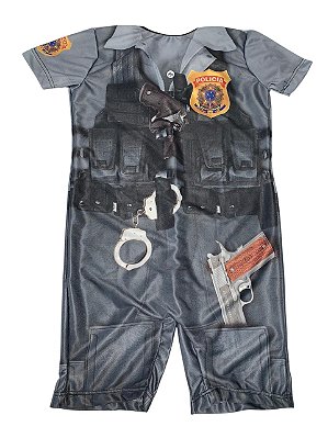 Policial Macacão Curto (A20)