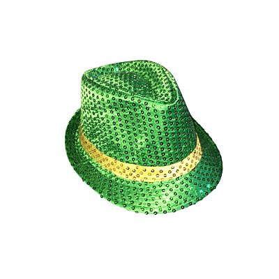 CHAPÉU MALANDRINHO LANTEJOULA BRASIL