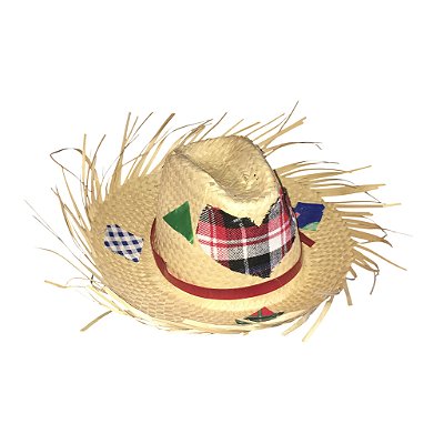 Chapéu Palha Festa Junina Tremendão Desfiado Ad