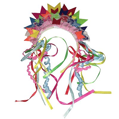 Tiara Junina Bandeirinhas