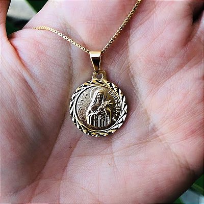 Colar com Medalha Santa Teresinha do Menino Jesus