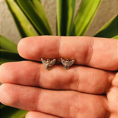 Brinco Espírito Santo com Zircônia cravejada