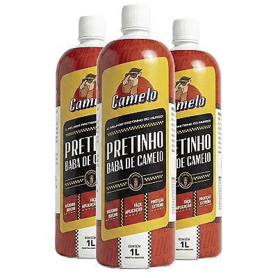 KIT 3 Pretinho Baba de Camelo 1L com Desconto