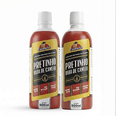 KIT 2 Pretinho Baba de Camelo 500mL com Desconto