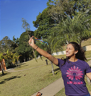 Camiseta Aruanã Tribos - Maracatins roxa