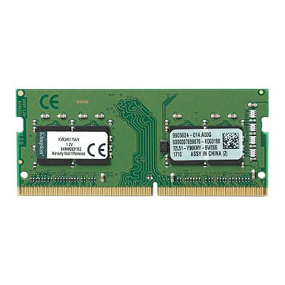MEMORIA NOTEBOOK 4GB DDR4 2400MHZ KINGSTON