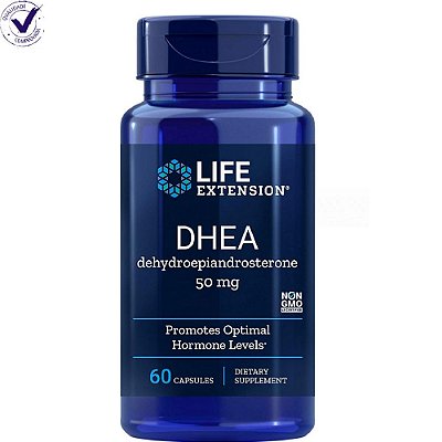 DHEA LIFE EXTENSION 50 MG - 60 CÁPSULAS