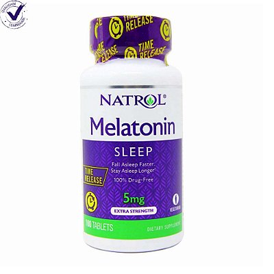 Melatonina Natrol 5 mg - 100 tabletes