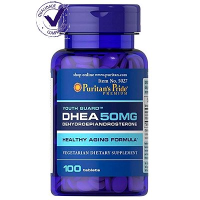 Dhea Vitamina 50mg Com 100 Capsulas