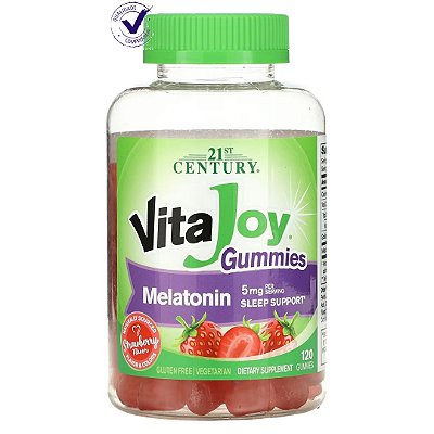 MELATONINA VITAJOY 21 ST CENTURY 120 GOMAS