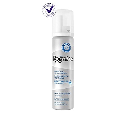 Rogaine Espuma Para Homens 5% Minoxidil (1 Mes)