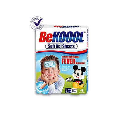 Lençóis de gel macios Be Koool Be Koool para crianças