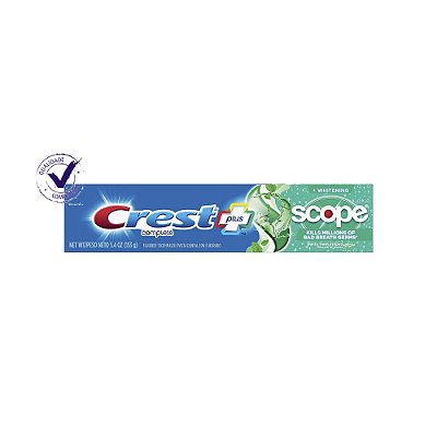 Creme Dental Crest Complete Scope Dental 153g Original