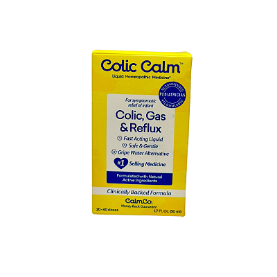 Colic Calm, Cólicas, Gases e Refluxo, Para Bebês, 50 ml