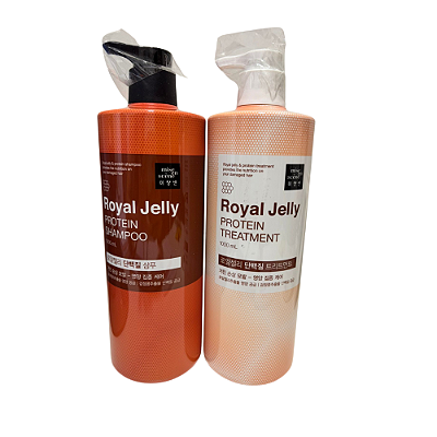 Mise en Scène - Royal Jelly Protein - Shampoo 1000ml + Tratamento 1000ml