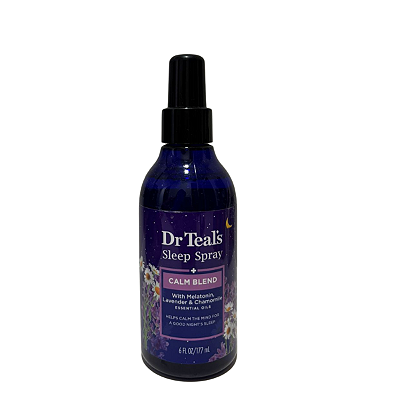 Dr Teal's Spray para dormir, melatonina e óleos essenciais - 177 ml