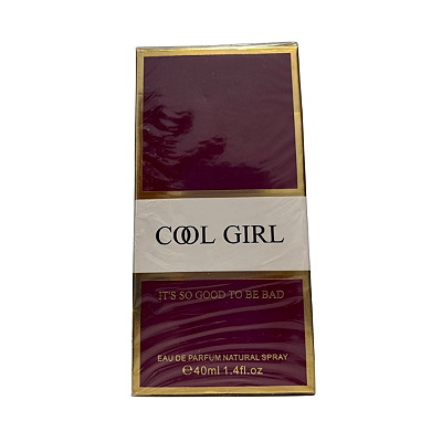 Perfume Cool Girl B896-4 Eau De Parfum Feminino 40 Ml