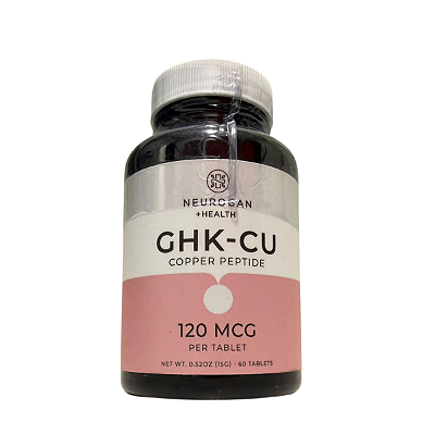 Peptídeo de Cobre GHK-CU, 120 mcg, 60 Comprimidos - Neurogan Health