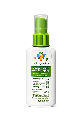 Repelente Infantil Babyganics Natural E Orgânico 59 Ml