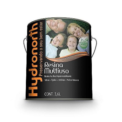 Resina HydroNorth Multiuso Incolor Brilho