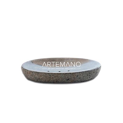 Saboneteira Flat River Stone