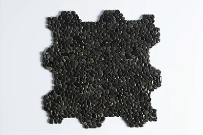 Mini Seixo Telado Preto 32x32x0,5 (Venda por m2)