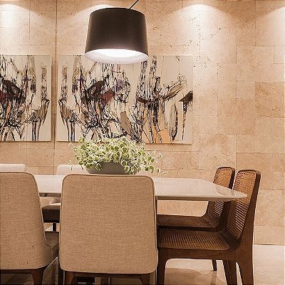 Travertino Turquia French Pattern Pack com 0,75 m2