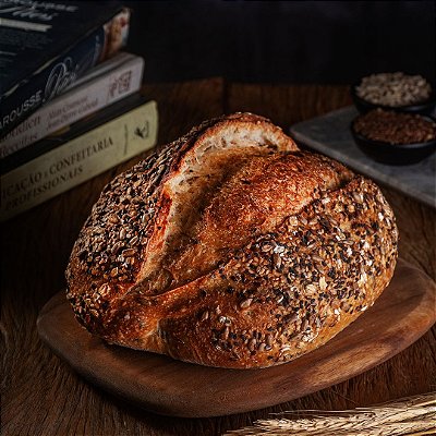 Pão Multigrãos de Fermentação Natural 500g