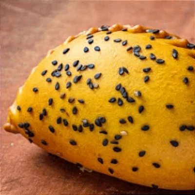 Pastel Massa de Abóbora de Carne Seca com Requeijão - 80g (04 unidades)