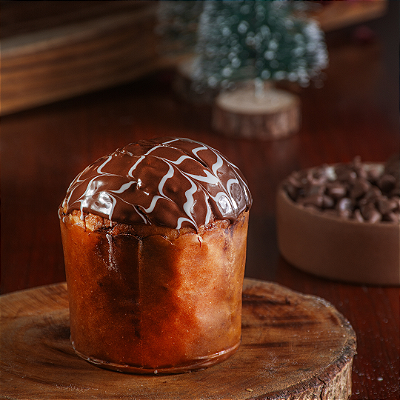 Mini Chocotone Trufado com Creme de Chocolate 170g