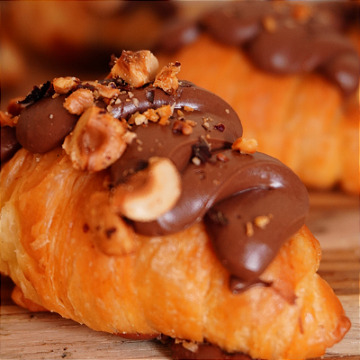 Caixa de Croissants Doces - Sabores Variados