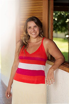 Blusa Tricô Listrada