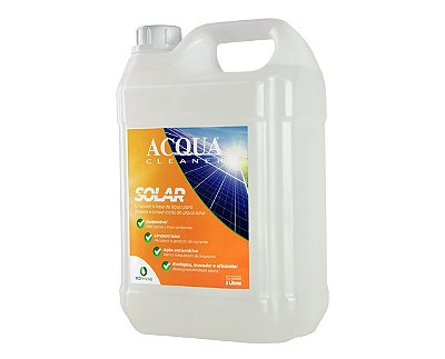 Limpador para placas solares Acqua Cleaner Solar- 5 litros